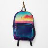 A Painting Of A Castle In The Sky Backpack Official Anime Backpack Merch