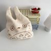 Cartoon Totoro Embroidery Lamb Fabric Handbag for Women Girls Japan INS Shoulder Bag Tote Bag Soft 1 - Anime Backpack Shop