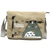 Cartoon Totoro shoulder bag satchel washing canvas schoolbag primary and middle school students wear resistant new 3 - Anime Backpack Shop