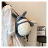 Cute Totoro Plush Backpack Kawaii Sanrio Cinnamoroll Kuromi Bag Cartoon Shoulder Bags Fashion Plushie Toy for 2 - Anime Backpack Shop