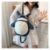 Cute Totoro Plush Backpack Kawaii Sanrio Cinnamoroll Kuromi Bag Cartoon Shoulder Bags Fashion Plushie Toy for 3 - Anime Backpack Shop