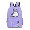 My Neighbor Totoro Backpack 3D Printing Travel Softback Women Mochila School Book Student Space Notebook Girls 3 - Anime Backpack Shop