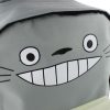 My Neighbor Totoro With Ears Smile Teeth Anime Cartoon Nylon Backpacks Messenger School Bag Rucksack 4 - Anime Backpack Shop