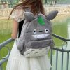 Studio Ghibli Anime Spirited Away My Neighbor Totoro Plush Backpack Baby Soft Totoro School Bag Kids - Anime Backpack Shop