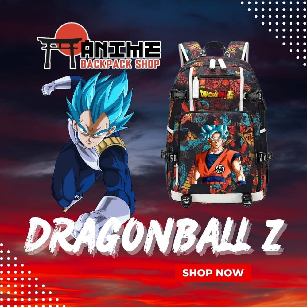 anime backpack shop dragon ball z collection