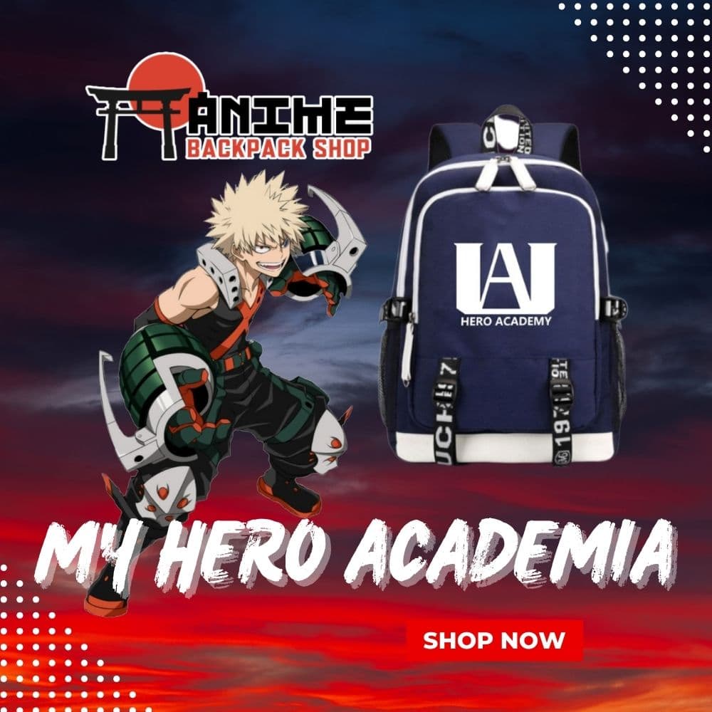 anime backpack shop my hero academia collection
