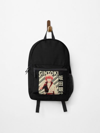 Gintoki Sakata Vintage Art Backpack Official Cow Anime Merch